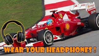 1 HOUR OF PURE FORMULA 1 V8 ENGINE SOUND [F1 2012]