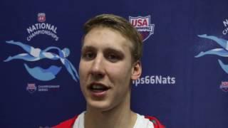 Chase Kalisz Talks World #1 4:06.99 400 IM