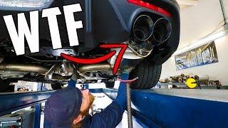 FIXING MY $1,700 CORSA Xtreme Cat Back Exhaust FITMENT!!