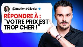 La TECHNIQUE de VENTE pour contrer l'objection "C'EST TROP CHER !" (Formation Closing)