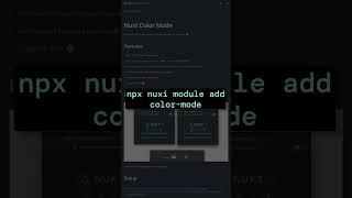 Adding a Dark Mode in 10 Lines of Code...