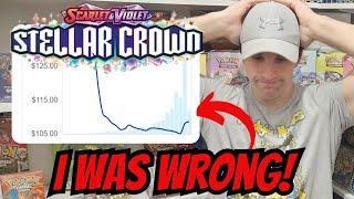 Pokemon INVESTING In STELLAR CROWN... CRASH!