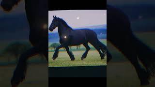 Beauty Black Horse edit #shorts #capcut #universal #warnerbros #viral