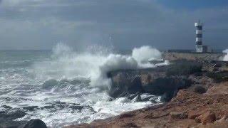 ULTRA HD 4K Mallorca Colónia sant Jordi Temporal 14-02-16