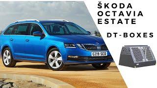 Dog crate for a Skoda Octavia estate | DT Boxes