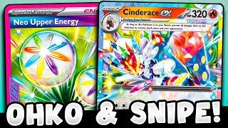 Cinderace ex Snipes the Bench & Takes OHKOs!