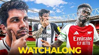 Arsenal vs Newcastle United Watchalong | Gameweek 10