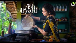 FISH BIRYANI RECIPE | Taste of Kingfish Biryani | My Village Lifestyle | Traditional Cooking Style.