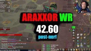 Araxxor World Record 42.60! (post nerf) - OSRS WR