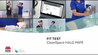 Fit Test - CleanSpace HALO PAPR