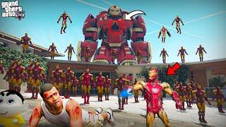 Franklin Found 10,0000 Iron Man Suits!!