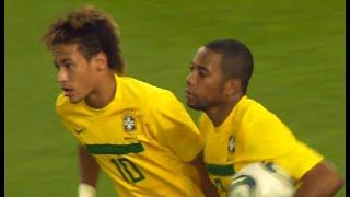 Neymar Jr & Robinho Show vs Germany 10/08/2011