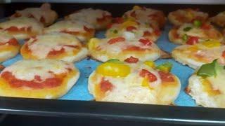 Mini pizza  Recipe | Homemade Pizza Recipe | Mini Bread Recipe | Pizza Recipe (Episode 03)