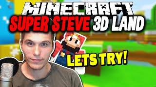 DER KAMPF GEGEN LANGEWEILE!  LETS TRY Super Steve(SUPER MARIO) 3D Land