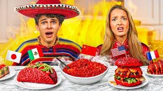 Eating The SPICIEST Foods From Around The World!