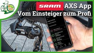 SRAM AXS App  Schaltung konfigurieren, Tasten einstellen, MicroAdjust & Co erklärt