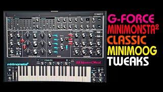 G-Force Minimonsta2 Classic Minimoog Tweaks VST Virtual Analog Synthesizer Rik Marston