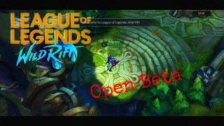 League of Legends Wild Rift: Open Beta (Basic Tutorial)