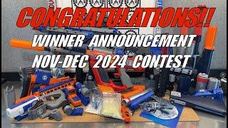 CONGRATULATIONS! t.heiting --  NOV-DEC 2024 Gel Ball Blaster Master Contest Winner Announcement!