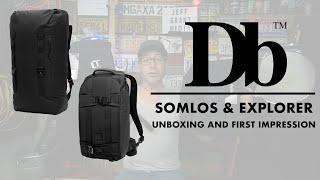 Db Bags Somlos and Explorer | Unboxing and First Impressions