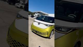 Pomelo Yellow ID.Buzz is electric fun  #vw #idbuzz #vwidbuzz #volkswagen #vwusa #vwbus #ev #vworld