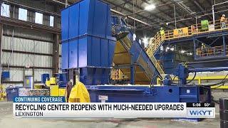 Lexington Recycling Center’s new equipment to help with influx of recyclables over the holidays