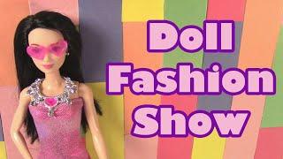 Doll Fashion Show on a Budget