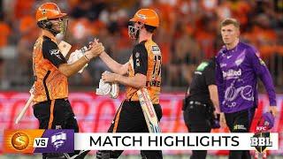 Perth scorch Hurricanes in dominant seven-wicket win | BBL|12