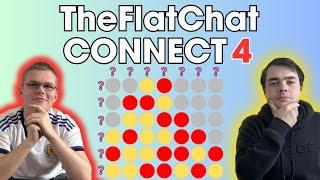 FOOTBALL CONNECT 4 CHALLENGE!!! JACOB VS AARON FOR THE FLAT CHAT CROWN