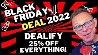 Dealify Black Friday: Extra 25% off ALL Lifetime Software Deals