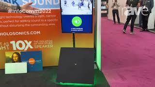 InfoComm 2022: Holosonics Shows Off X-Series Audio Spotlight Directional Speaker