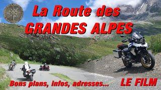 La route des GRANDES ALPES, la route Napoléon,  l'Ardèche et l'Auvergne, GPX en description & Info