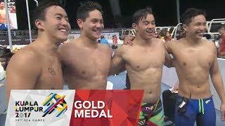 Swimming Men's 4x100m medley relay - Final | Gold Medal | 29th SEA Games 2017