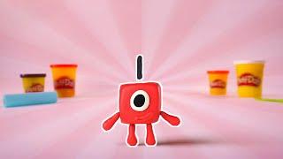 Numberblocks | Learn Numbers with Play-Doh - Number 1 | World Play-Doh Day | Learn with Play-Doh