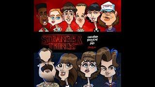 Stranger Things Caricatures 2025