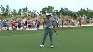 Tiger Woods takes dead aim on No. 2 at Hero World Challenge