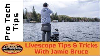 Livescope Tips from Tournament Bass Angler- Jamie Bruce