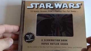 STAR WARS SCANIMATION BOOK REVIEW - RUFUS BUTLER SEDER - WORKMAN PUBLISHING