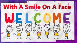 Welcome Song Lyrical | With A Smile On A Face | School Bell