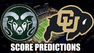 Colorado State vs. Colorado Rocky Mountain Showdown Score Prediction 28-14 Buffs