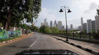 4K Drive from Malabar Hill to Dadar | Mumbai, India