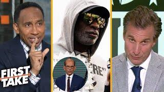 FIRST TAKE | Stephen A. Smith disagrees Mad Dog is mad about Paul Finebaum praising Deion Sanders