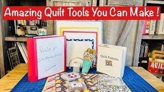 10 Amazing Quilt Tools You Can Make!!!