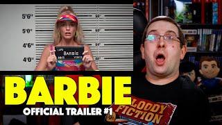 REACTION! Barbie Trailer #1 - Margot Robbie Movie 2023