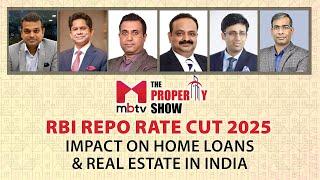How does Repo rate cut by RBI help homebuyers? MBTV The Property Show #property #realestate #home