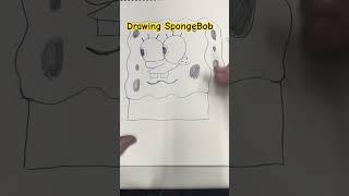 How to draw SpongeBob #drawing #spongebob #art