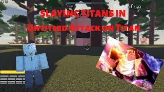 ROBLOX // Majestic Trooper SLAYS Titans in Untitled Attack on Titan Roblox