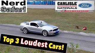 Top 3 Loudest Mustangs at Carlisle Ford Nationals 2020!