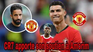 CR7 apporte son soutien à Amorim - Pogba ne va pas s'entraîner à Carrington ️ - Bruno suspendu.