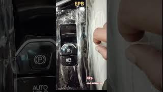 How to use Electric parking brake ||  #mahindra#mechwnism#automobile #xuv#innovation#trending#shorts